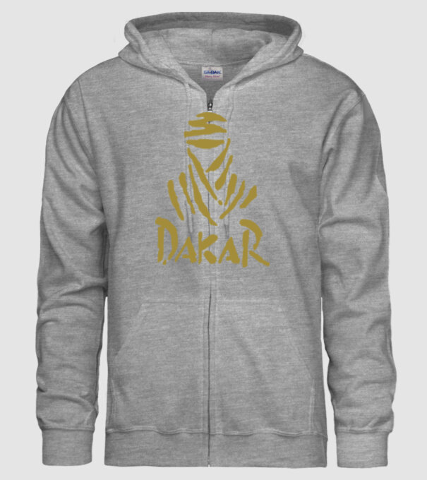 Dakar Rally model gri pe tricou
