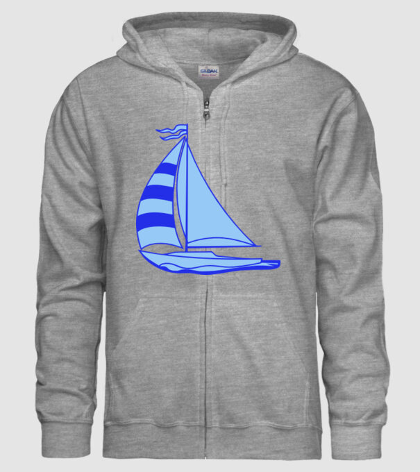 Vapor model gri pe tricou