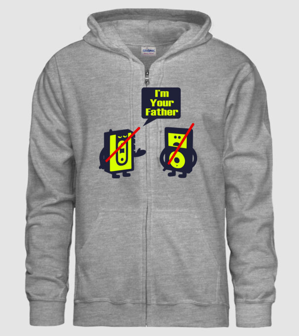 'I''m Your Father 1' model gri pe tricou