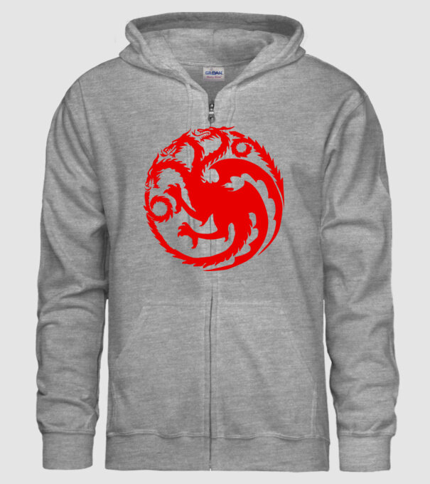 Targaryen model gri pe tricou
