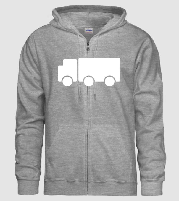 Camion 2. model gri pe tricou