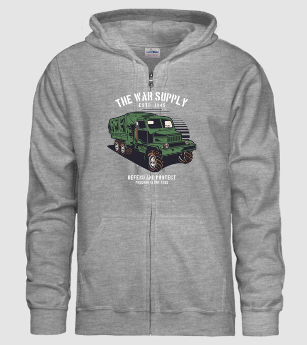 Camioane model gri pe tricou