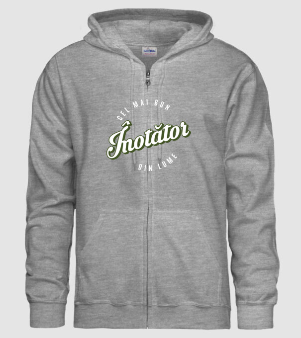 Cel mai bun înotător din lume model gri pe tricou