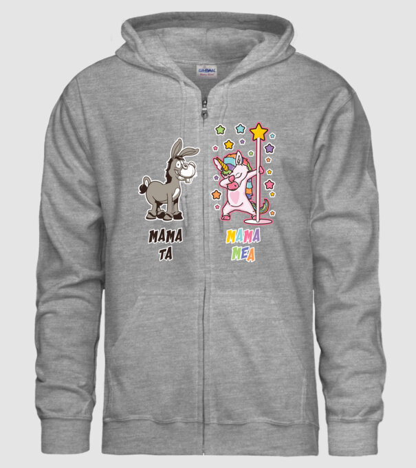 mama ta - mama mea model gri pe tricou