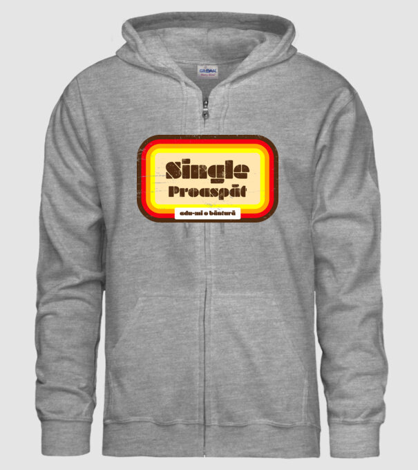 single proaspăt - adu-mi o băutură model gri pe tricou