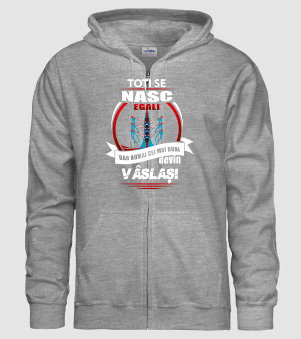Toți se nasc egali, dar numai cei mai buni devin vâslași model gri pe tricou