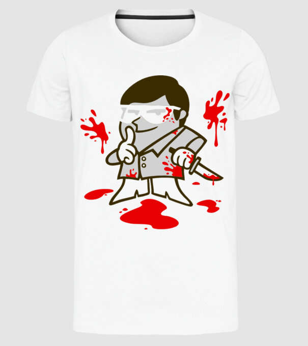 Dexter Morgans Laboratory model alb pe tricou