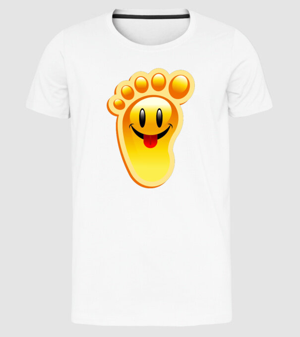amprentă4 model alb pe tricou