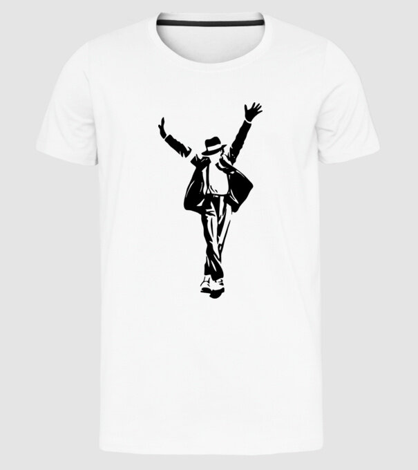 michael jackson model alb pe tricou