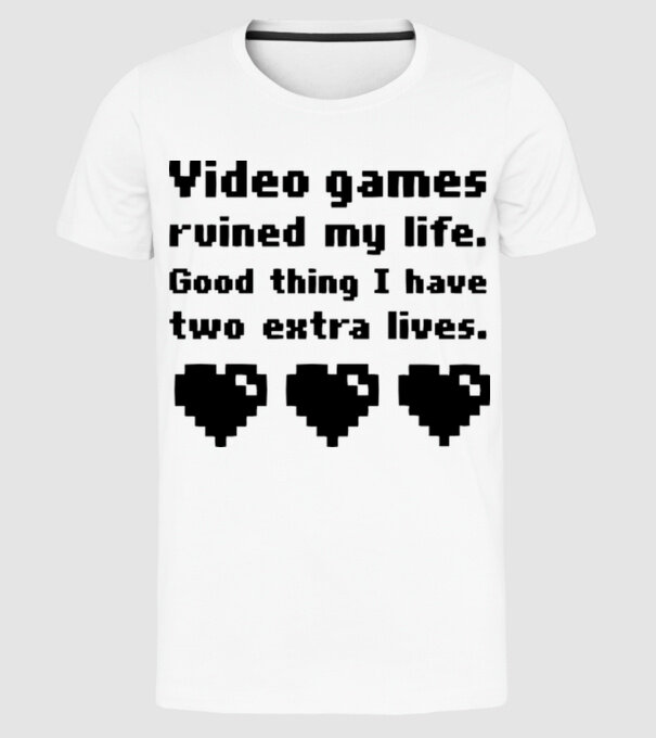 nintendo model alb pe tricou