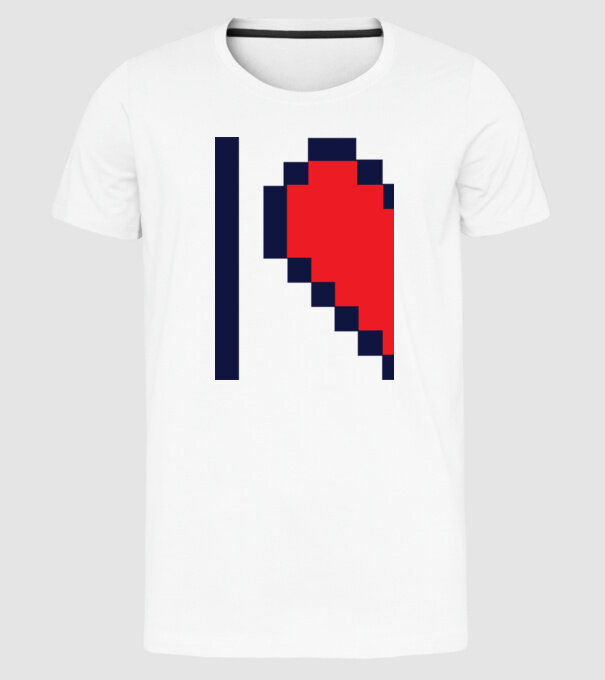 Dragoste model alb pe tricou