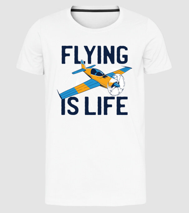 Avioane model alb pe tricou