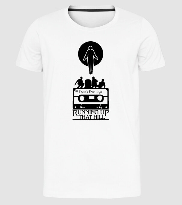 maxs mix tape stranger things model alb pe tricou