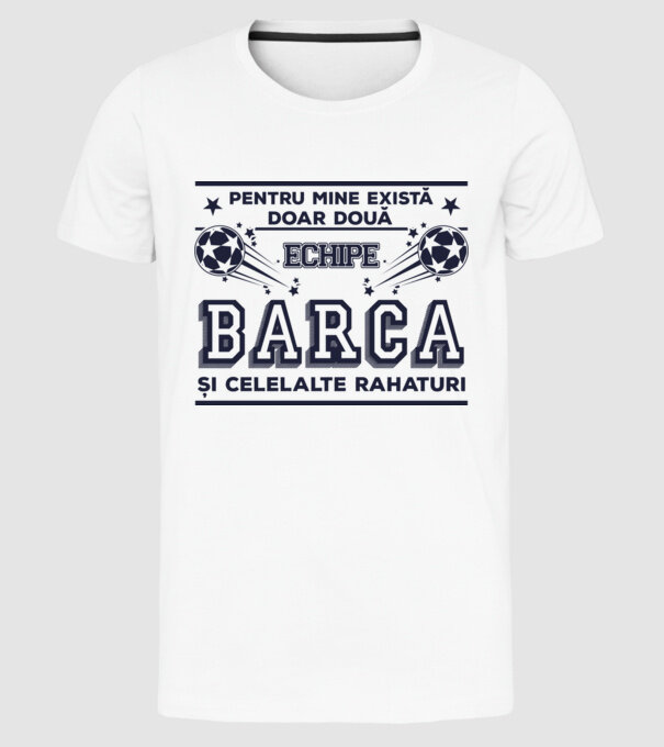 Pentru mine există doar două echipe, Barca și celelalte rahaturi model alb pe tricou