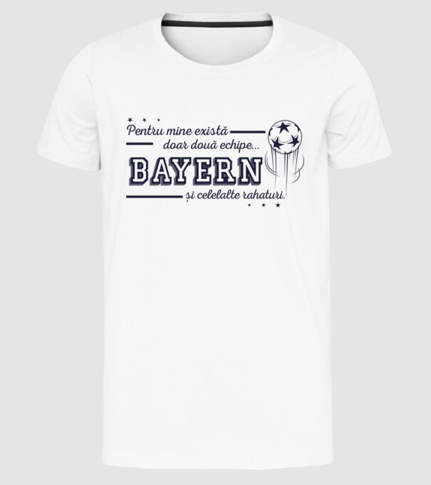 Pentru mine există doar două echipe, Bayern și celelalte rahaturi model alb pe tricou