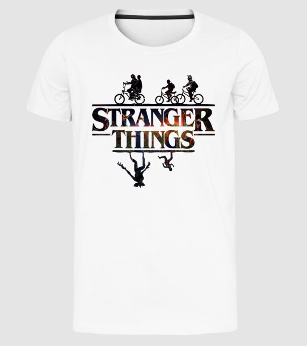 stranger things quote poster model alb pe tricou