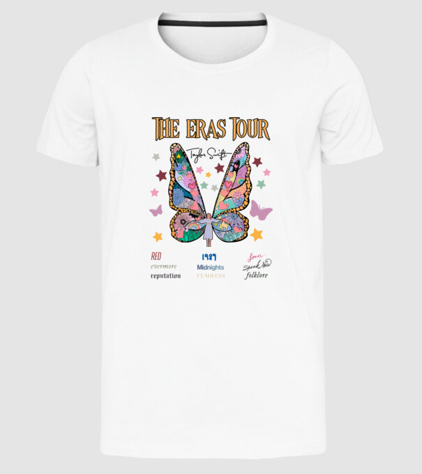 Taylor Swift eras fairy model alb pe tricou