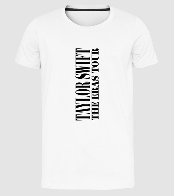 Taylor Swift Eras tour back 2 model alb pe tricou