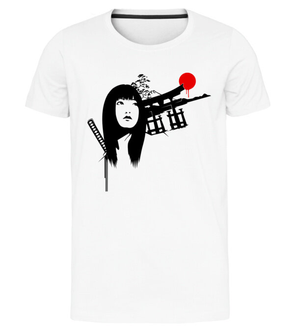  model  pe tricou