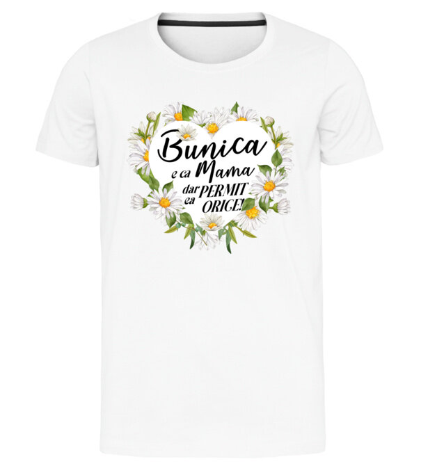  model  pe tricou