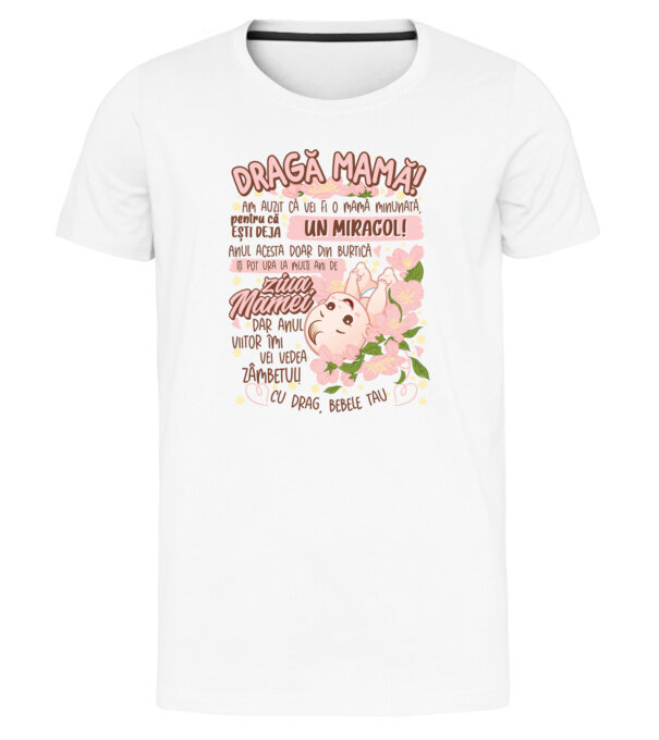 model  pe tricou