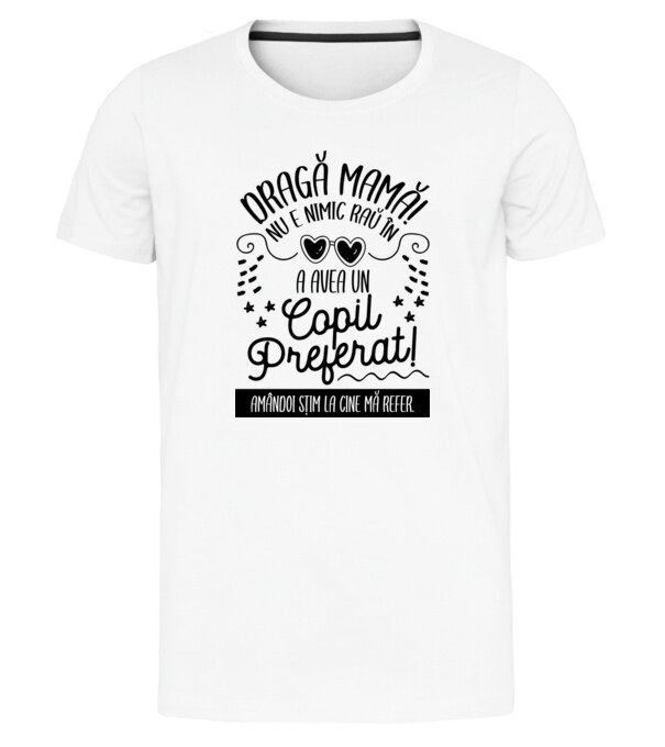  model  pe tricou