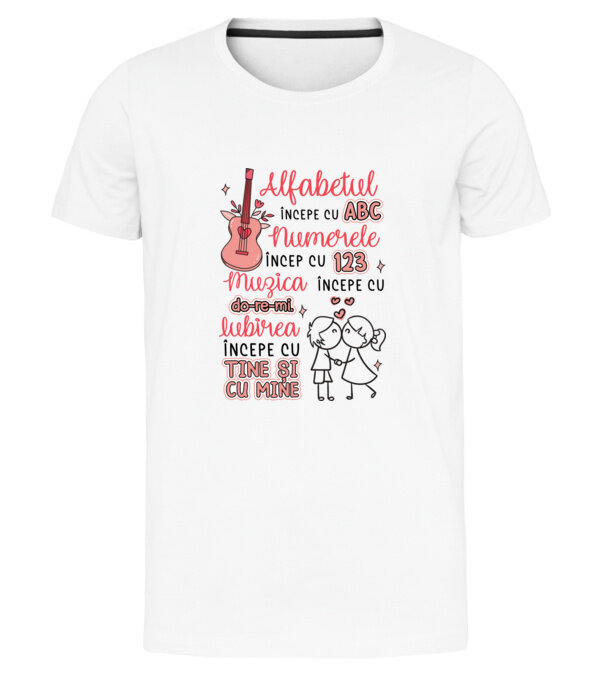  model  pe tricou