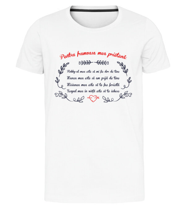  model  pe tricou