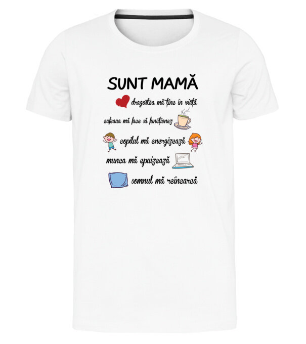  model  pe tricou