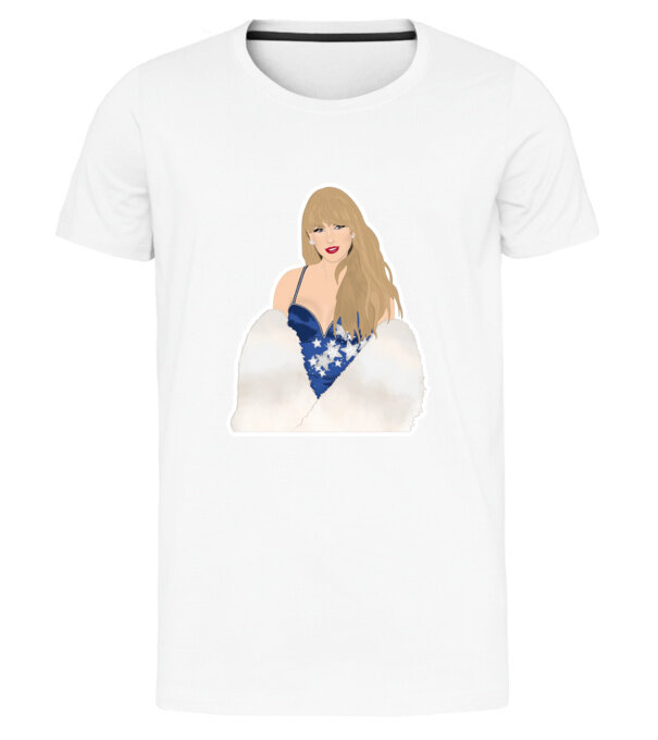  model  pe tricou