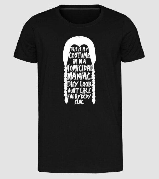 Acesta este costumul meu model negru pe tricou