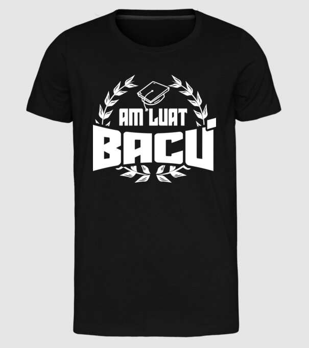 Am luat bacu model negru pe tricou