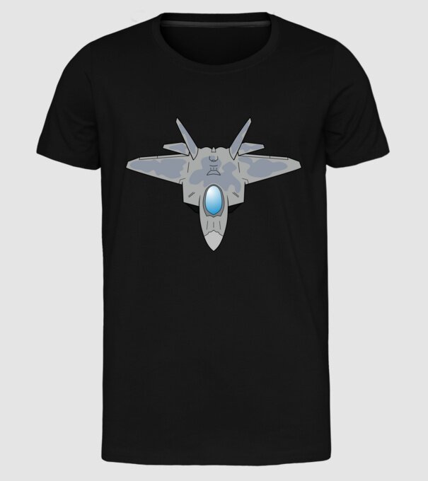 Avioane model negru pe tricou