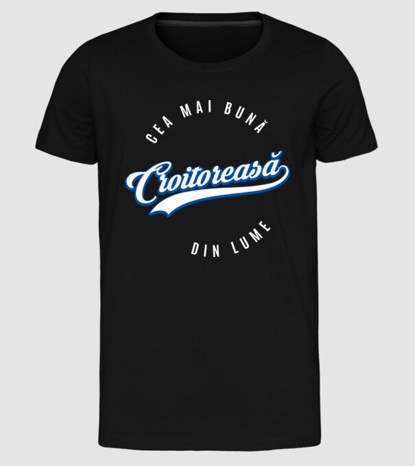 Cea mai bună croitoreasă din lume model negru pe tricou
