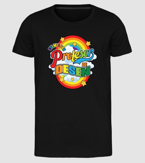 Cel mai bun de desen model negru pe tricou