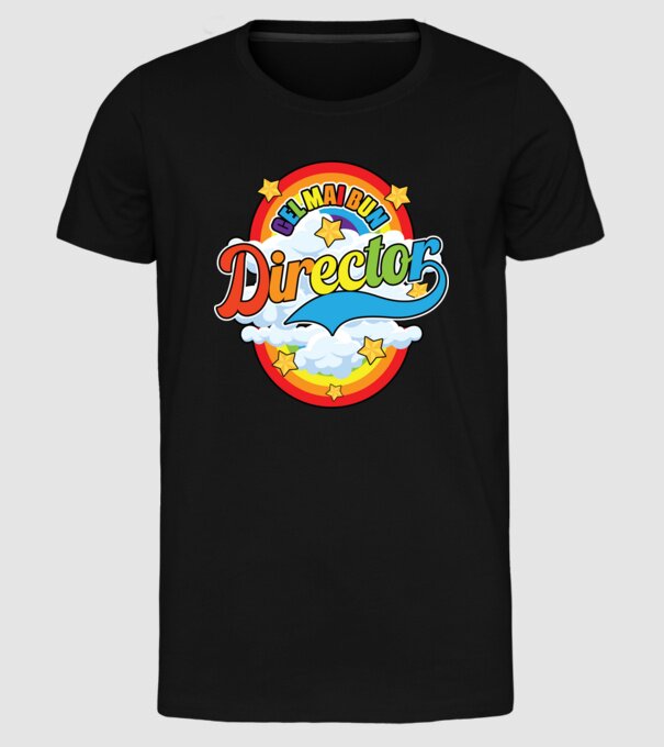 Cel mai bun director model negru pe tricou