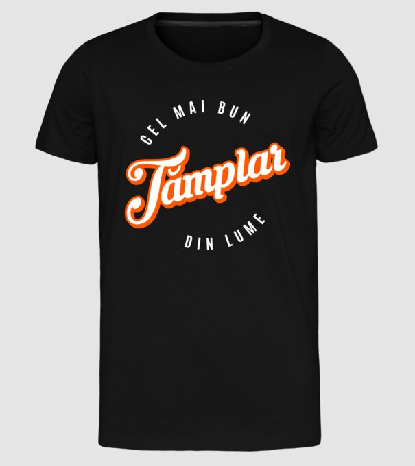 Cel mai bun TÂMPLAR din lume model negru pe tricou