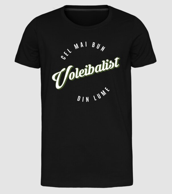 Cel mai bun Voleibalist din lume model negru pe tricou