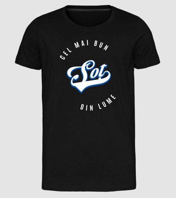Cel mai bun SOȚ din lume model negru pe tricou