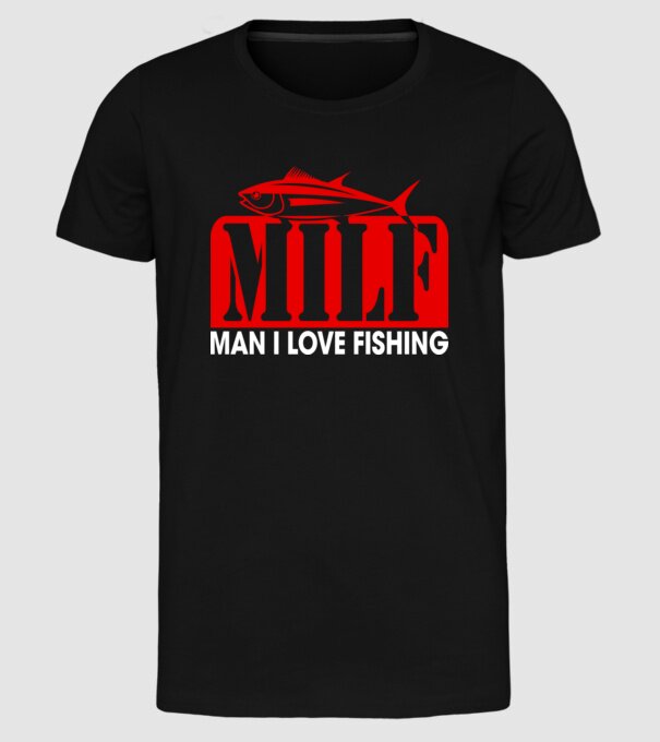 milf model negru pe tricou
