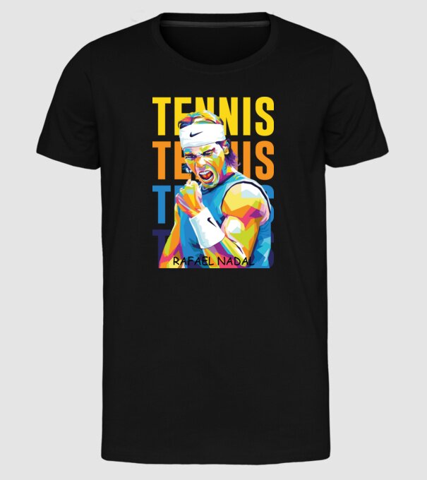 Nadal model negru pe tricou
