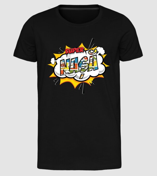 Nașă model negru pe tricou