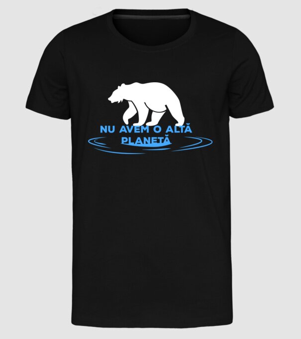 Nu avem o altă planetă model negru pe tricou