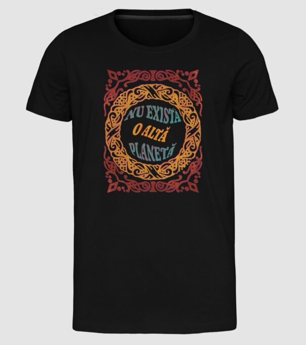 Nu există o altă planetă model negru pe tricou