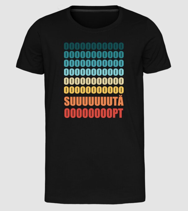 Oooooo suuută oooopt  model negru pe tricou