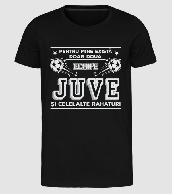 Pentru mine există doar două echipe, Juventus și celelalte rahaturi model negru pe tricou