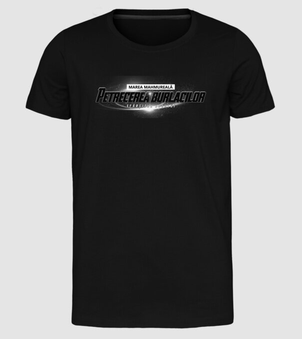 Petrecere de burlac Sfârșitul jocului model negru pe tricou