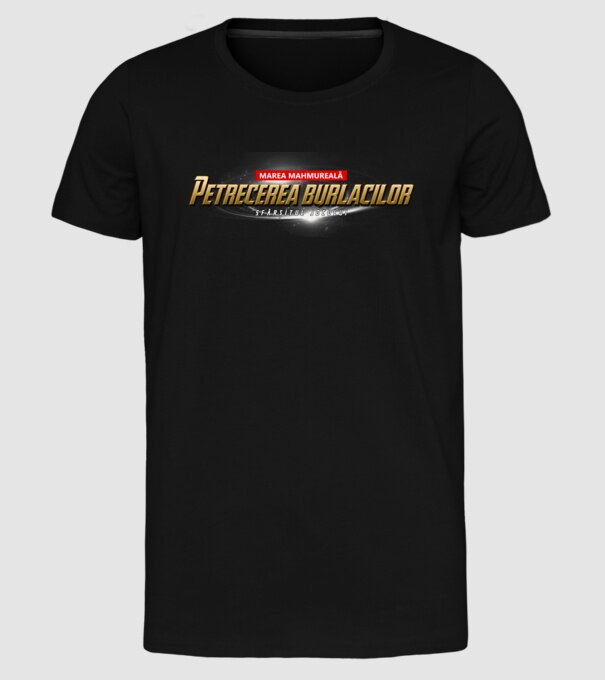 Petrecere de burlac Sfârșitul jocului model negru pe tricou