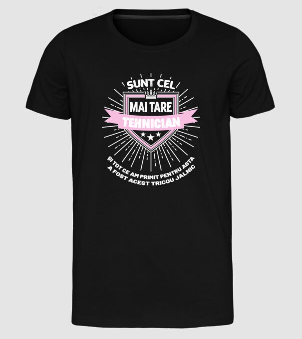 Sunt cel mai tare tehnician de unghii și tot ce am primit pentru asta a fost acest tricou jalnic model negru pe tricou