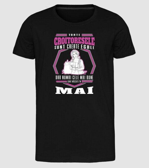 Toate croitoresele mai model negru pe tricou
